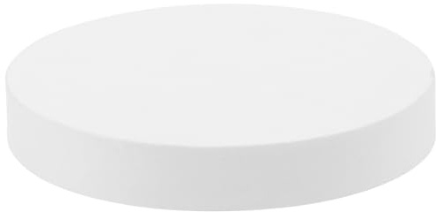 KAILIKETIY Base in Gesso per Ceramica DIY, Piatto Rotondo 10x1,6 Cm per Scultura Argilla, Pannello Stabile per Tornio da Vasaio, Materiale Artistico per Progetti di Artigianato e