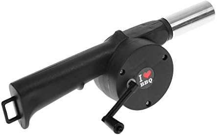 RUECAB Ventilatore Soffietto Barbecue, Nero, 5 x 7 x 25 cm, 1423
