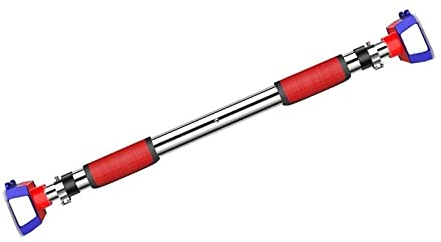 Türrahmen Klimmzugstange für Türöffnung Keine Schraube Tragbare Klimmzugstange Indoor Verstellbares Krafttraining Klimmzugstangen für Heimtraining Max. Belastung 150 kg 108-140 cm Einstellbar