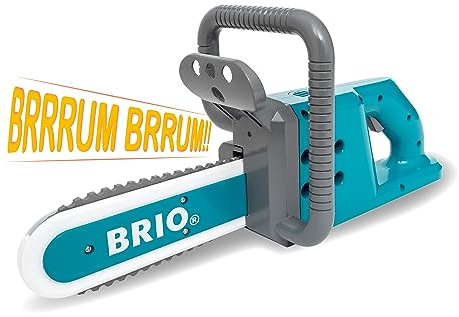 BRIO Builder 34602 Tronçonneuse - Jeu de rôle et de Construction pour Enfants à partir de 3 Ans