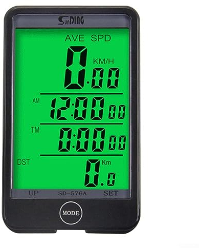 576A Touchscreen Fahrradcomputer USB Wiederaufladbar Tacho Kilometerzähler
