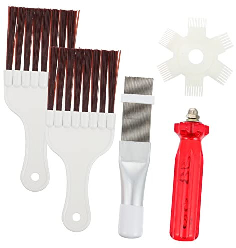 Ciieeo Ac Condenser Evaporator Radiator Cleaning Brush Stainless Steel Fins Comb Air Conditioner Coil Cleaner Kit