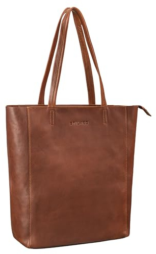 STILORD 'Chelsea' Grand Fourre-Tout Cuir Femme Vintage - Sac à Main XXL, Cabas Souple Véritable, Bandoulière, Sacoche Tote Bag Hobo