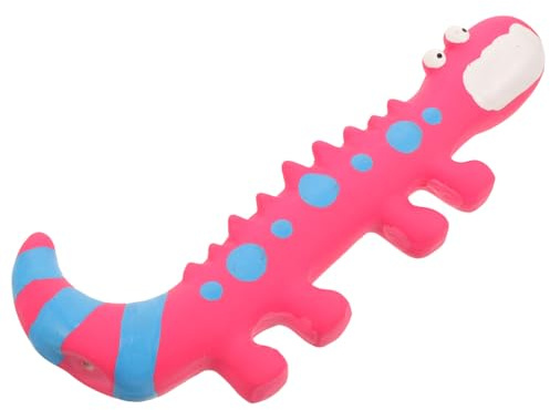 COLLBATH Hundespielzeug aus Latex in Eidechsenform Robustes Kauspielzeug für Hunde Stimulierendes Beißspielzeug für Welpen und Kleine Hunde Interaktives Spielzeug zur Beschäftigung