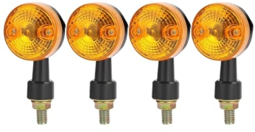 Blinker Motorrad 4Pcs Motorrad LED Blinker Nebel Lampe Mini Signal Lichter Brems Lampe Anzeige Wasserdichte Modifizierte Teile Motorrad Blinker