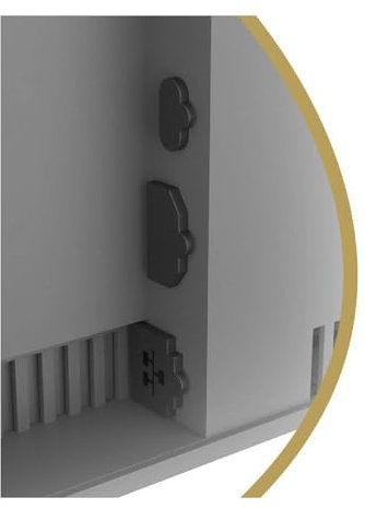 Tappi antipolvere in silicone 6 in 1 per console Switch 2, set di 6 coperture antipolvere per interruttore 2 dock per accessori di protezione delle porte, per USB di tipo C, per Hdmi, per Lan