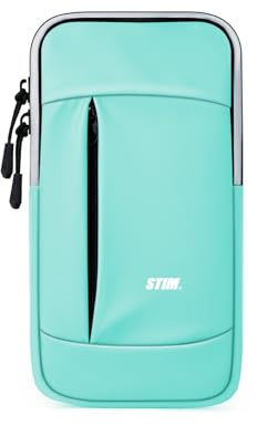 STIM Brazalete Deportivo Brazalete Móvil Running Ajustable Azul Talla única