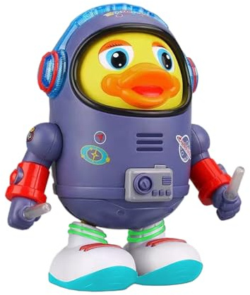 Générique Canard Dansant - Canard Spatial Dansant | Activités d'apprentissage avec Lumières Et Sons pour Les Garçons Et Les Filles 3+ Anniversaire Préscolaire Maison École