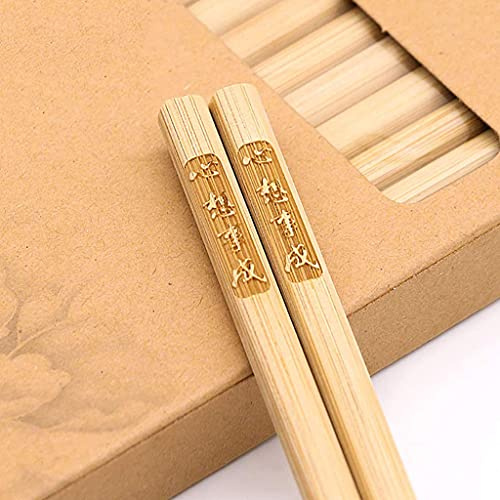 Palillos, Palillos chinos de madera. Juego regalo con estuche. 20 pares palillos C,B(C)
