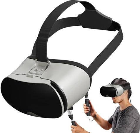 Cuffie portatili: realtà virtuale 3D piccola, set mobile indossabile con occhiali | di realtà virtuale per telefoni cellulari adatto ai principianti per bambini Adulti Intrattenimento di