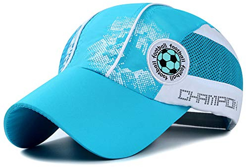 Casquette de Baseball Enfant Chapeau de Sport Séchage Rapide Chapeau de Maille Respirant Léger Casquettes Visière Anti UV été Cap Garçon pour Golf Running Foot-Ball Pêche Alpinisme