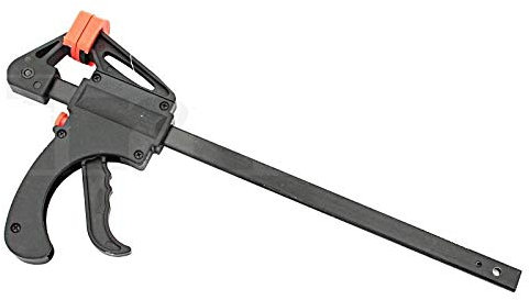 BSD Morsetto da Falegname a Una Mano 450mm - Morsetto per la Lavorazione del Legno, Morsetto per Uso con Una Sola Mano