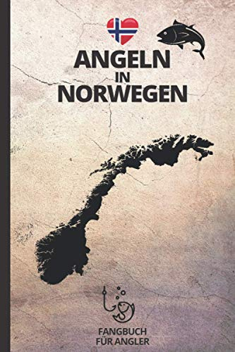 Angeln in Norwegen FANGBUCH für Angler: Angelbuch zum Ausfüllen & Eintragen | Zum Angeln auf Kabeljau, Flunder, Makrele, Heilbutt, Forelle u.a. | ... Rekorde & Fang des Tages | A5 | 120 Seiten