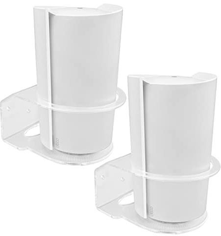 Becemuru - Supporto da Parete in Acrilico per Sistema Tri-Band WiFi 6 Mesh Deco (X90, X95, X50-5G, X80-5G, X73, X73-DSL) (Confezione da 1)