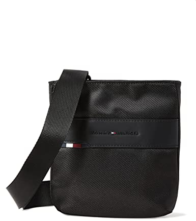 Tommy Hilfiger Herren 1985 Mini Crossover Tasche, Schwarz, One Size