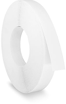 Cinta adhesiva de melamina blanca de 22 mm x 7,5 m, cinta adhesiva para reparación de gabinetes de cocina, encimeras, estantes, mesas, puertas, armarios, madera contrachapada, madera contrachapada,
