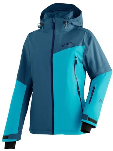 Maier Sports Nuria, Warme Damen Skijacke, Wasserdichte Winterjacke mit 2-Wege-Stretch, mTEX Wetterschutz und mTHERM für hohen Wärmerückhalt, PFC-frei