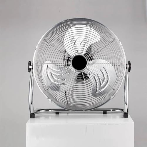 PLUS HOME Ventilador de Pie Alta Velocidad 90W (10) - Potente y Regulable a 3 Velocidades.