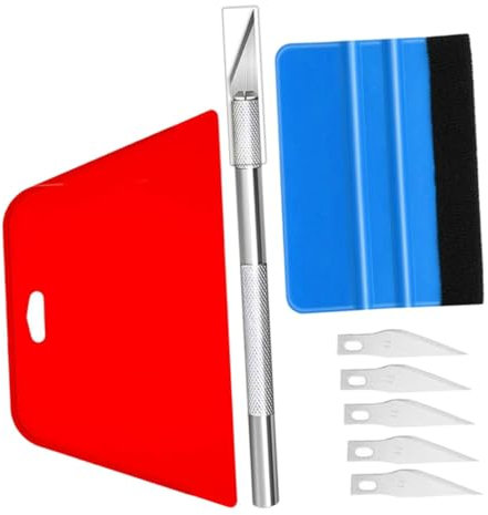 OFFSCH 1satz Auto Folierungs Werkzeug Ergonomisches Tönungsfolien Kit Für Fenster Effiziente Anwendung Für Auto Und Wohnungsfolierung Teiliges Für Verschiedene Folienarten