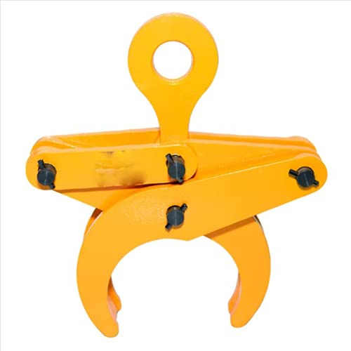 Lifting Clamps, Steel Plate Lifting Tongs,Tongs Spreader Round Steel Clamp,Heavy Duty Steel Easy Move Effective Industrial Tool,Lifter Barrel Lift