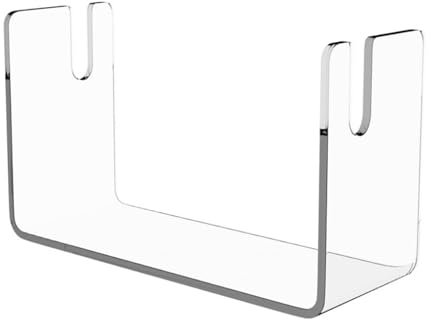 Clear Fan Holder Base - Acrylic Fan Display Risers | Clear Acrylic Display Base | Transparent Fan Stand Base | Folding Fan Display | Decorative Display Holder for Exhibition, Easel Stand for Wedding H