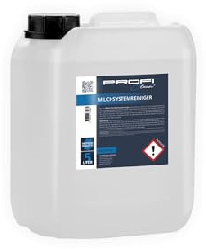 PROFI-Clean Mjölksystemrengöring för alla kända tillverkare | Rengörare för mjölkskummare för kaffemaskiner och helautomatiska kaffemaskiner (5 liter)