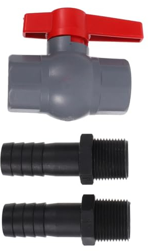 LAPYAPPE Pipe Valve for Water Control Leak-Resistant Shut Off Valve for Aquariums and Water Tanks Design Easy for Hose Connections