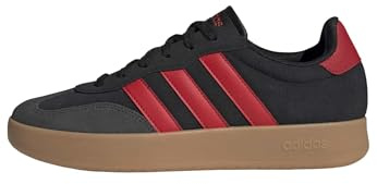 Adidas Men's Barreda, Black/Better Scarlet/Gum, 10