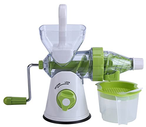 Spremiagrumi manuale, Spremiagrumi d'arancia, Spremiagrumi portatile multifunzionale, Spremiagrumi manuale per sedano, di grano, cavoli, spinaci e altre verdure a foglia