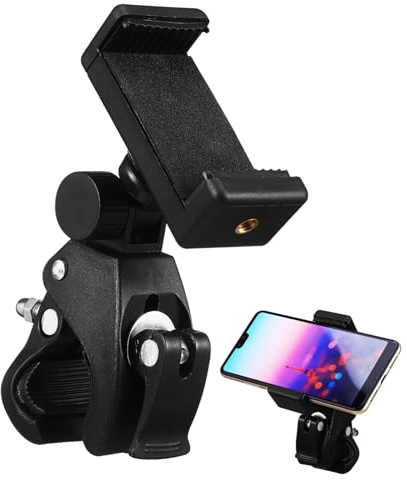 BAZEITFLOW Drehbarer Mikrofonständer mit 180° Rotation Abs Material Kompatibel mit Telefonen Vielseitig Einsetzbar für Aufnahmen und Professionelle Nutzung