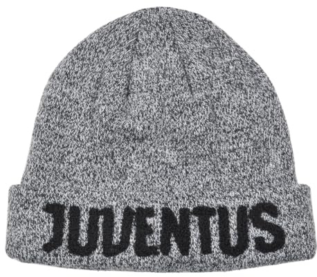 Cappello Maglia Ricamato con Interno in Morbido Jersey. Logo in Gomma Applicato. Prodotto Ufficiale Juventus 131405