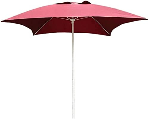 LCHJX Ombrellone Ombrellone Ombrelloni da Giardino Ombrellone da Tavolo da Giardino Patio Quadrato, Perfetto per Cortile Esterno, Mercato di Eventi Commerciali sulla Spiaggia