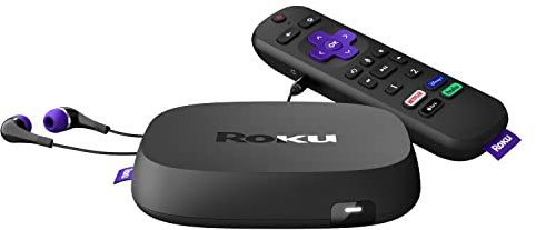 Roku Ultra 2020 | Streaming Media Player HD/4K/HDR/Dolby Vision with Dolby Atmos, Bluetooth Streaming, and Roku Voice Remote with Headphone