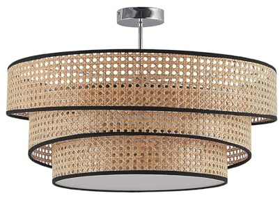 Lucande Deckenlampe Elowen (Modern) (3 flammig, E27) - Deckenleuchte Lampe Wohnzimmerleuchte