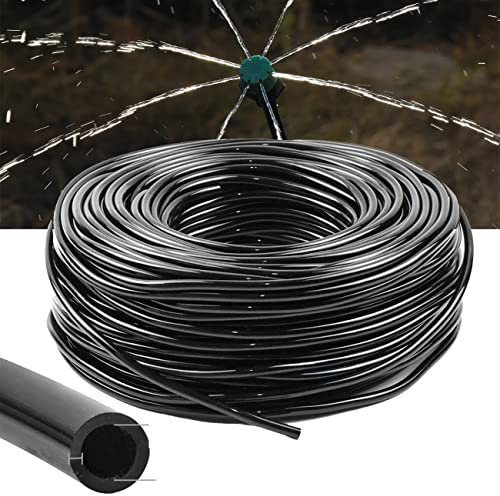 Micro Irrigation Pipe Tube 4mm 6mm Hose for Micro Drip Garden Irrigation System (5 metres / 16 ft)