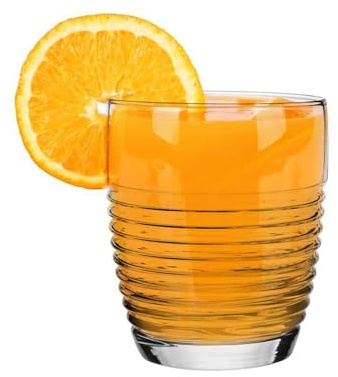 Glasmark KROSNO 1992 Orion Lot de 6 Verres à Eau Verres à Boisson Jus Passe au Lave-Vaisselle 6 x 300 ml