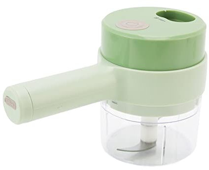 Akozon Wireless Electric Garlic Mincer – Garlic Press, Chopper & Crusher with Built-in Battery – Automatic Garlic Masher and Mixer