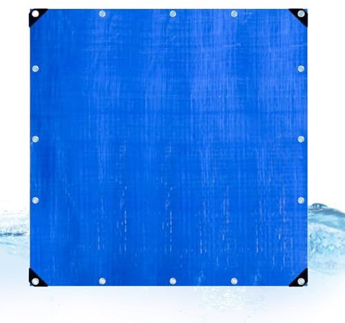 Lona de revestimiento plegable de doble cara resistente para uso exterior y jardín, terraza de camping