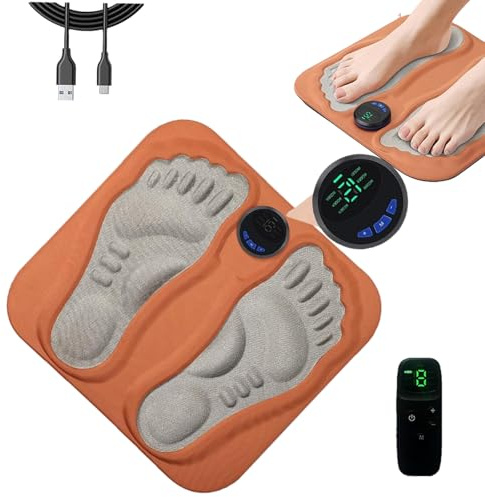 Hermhoffer Foot Massager Pro, FussmassagegeräT Elektrisch with Remote Control, 6 Modi und 15 IntensitäTsstufen, Foot Leg Massagers, Linderung von Fuß- und Beinschmerzen (2PCS)