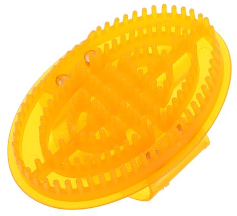 Milisten Meridian Massagebürste aus Pvc für Körperpeeling und Kopfhautpflege Ergonomisches Handmassagegerät für Entspannung und Muskelentspannung im Duschbereich