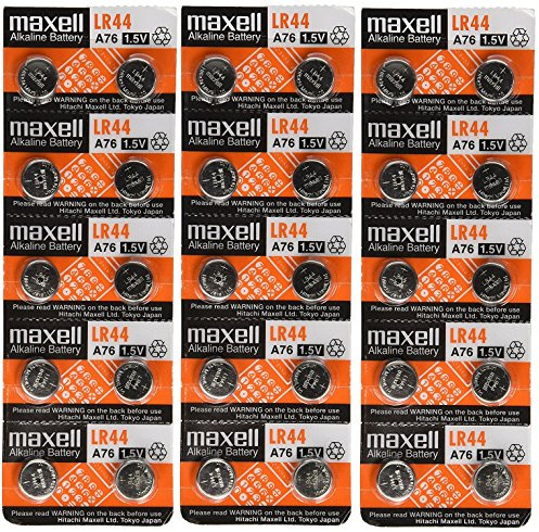 Maxell Lot de 3 piles LR44 RwVkbO