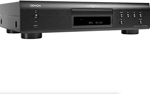 Denon Lecteur CD DCD-900NE avec Traitement avancé AL32 Plus et Port USB intégré, Prend en Charge Les formats Haute résolution – CD, CD-R/RW, MP3, DSD et Plus Encore, Mode Direct Pur, Design résistant