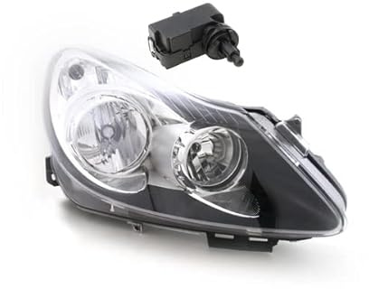 Johns, Scheinwerfer passend für Opel Corsa D 07/2006-12/2010 H7 H1 Rechts m. Stellmotor