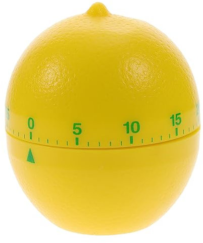 LIFKOME Timer Meccanico A Forma Di Strumento Di Cronometraggio Pratico Per Cucina Plastica Sicura E Resistente Per Forno E Uova Sode