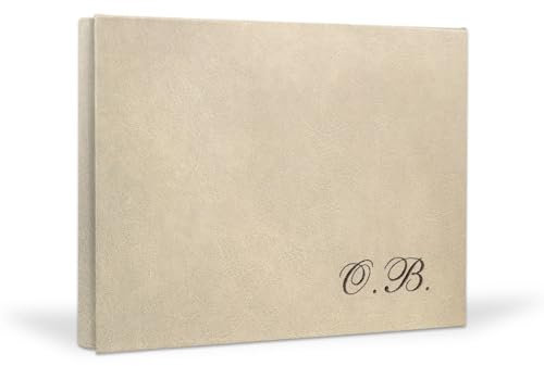 Libro de Visitas Libro de Visitas de Boda 60 Páginas, Cubierta Bordada - Libro de Visitas - Libro de Visitas Personalizado - Libro de Dedicación (Ecocover Nature, 30x25 60 pagine)