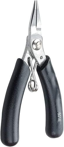 Tools Pliers,Long Nose Pliers，1PK-501A/C/E Precision Portable Pliers Stainless Steel Plier Tools Mini Long Nose Plier Practical Needle-Nose Pliers