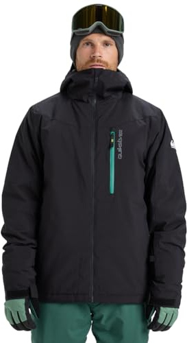Quiksilver - Chaqueta de Snow Titano Jacket, Color Negro