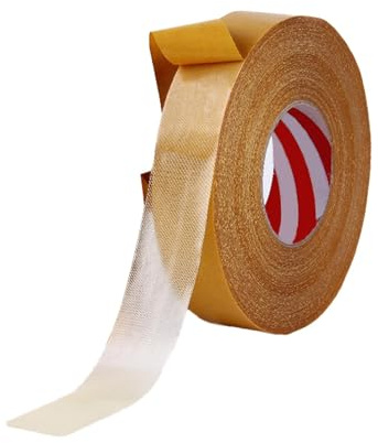 Celuicion Nastro biadesivo per tappeti, 50 mm x 20 m, nastro biadesivo per moquette, elevata adesiva, per superfici lisce