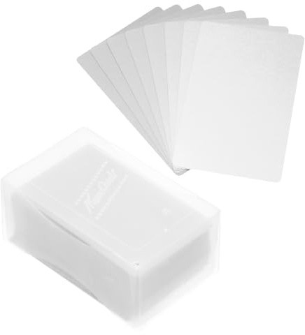 PATIKIL 0,21 mm visitkort i metall, 180-pack tomma namnkort lasergravering aluminium för gör-det-själv-presentkort, silver