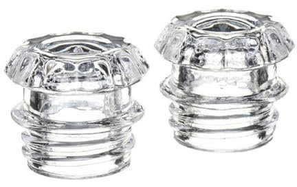 Sirxlevcy 2pcs Percolator Glass Top Replacement,Percolator Coffee Pot Top Replacement Glass Knob Top Coffee Pot Filters Top